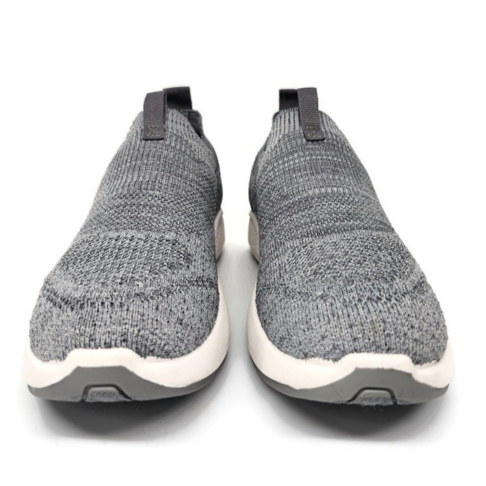 Tommy Bahama Flint Jogger Light Grey Knit Pull-On No-Lace Memory Foam Sneakers - Picture 4 of 10